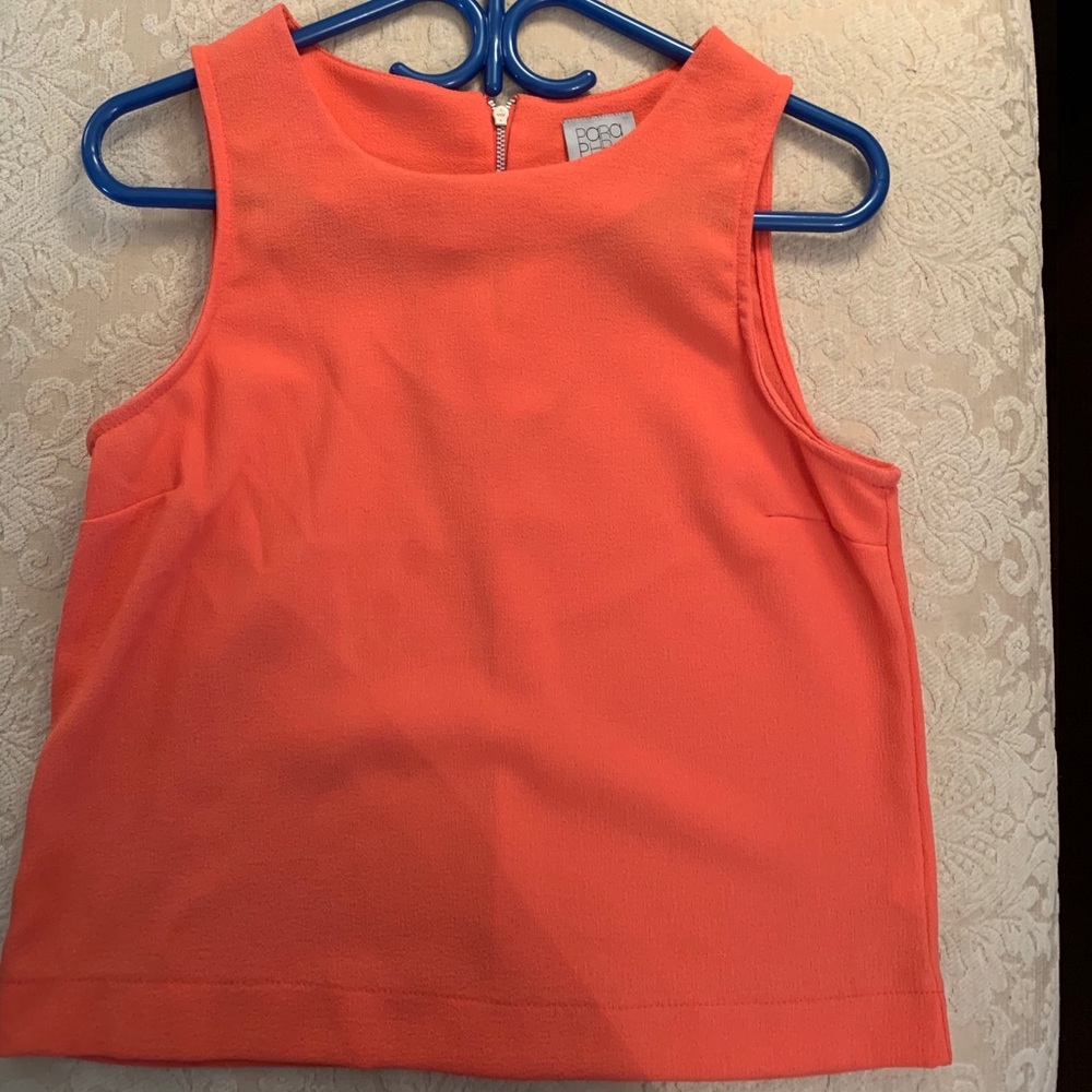 Coral shirt